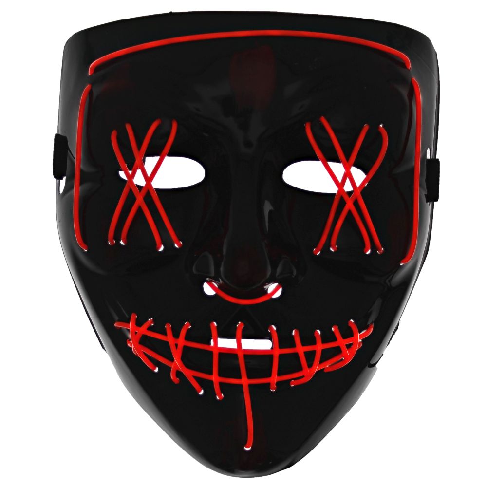 Zac's Alter Ego Zac's Alter Ego Purge Halloween Mask Red Attitude